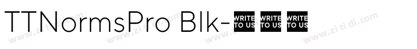 TTNormsPro Blk字体转换 TTNormsPro Blk字体转换